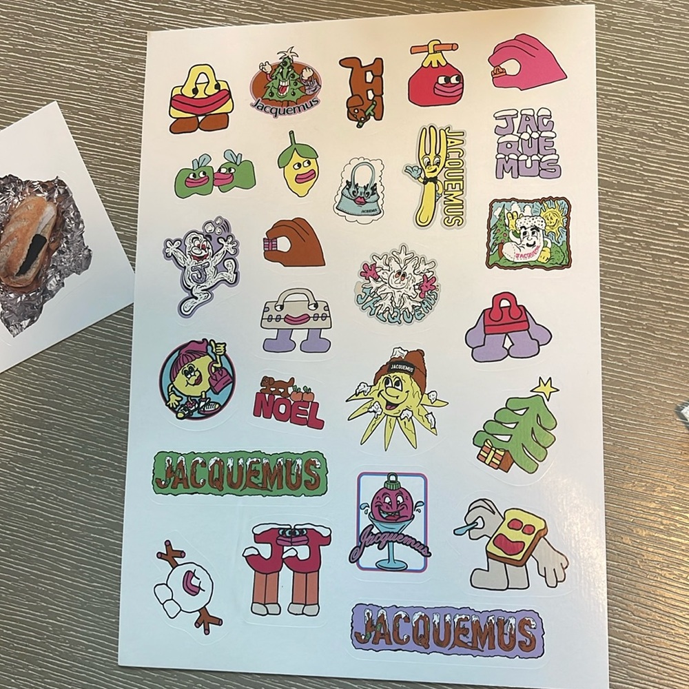 Jacquemus sticker set
